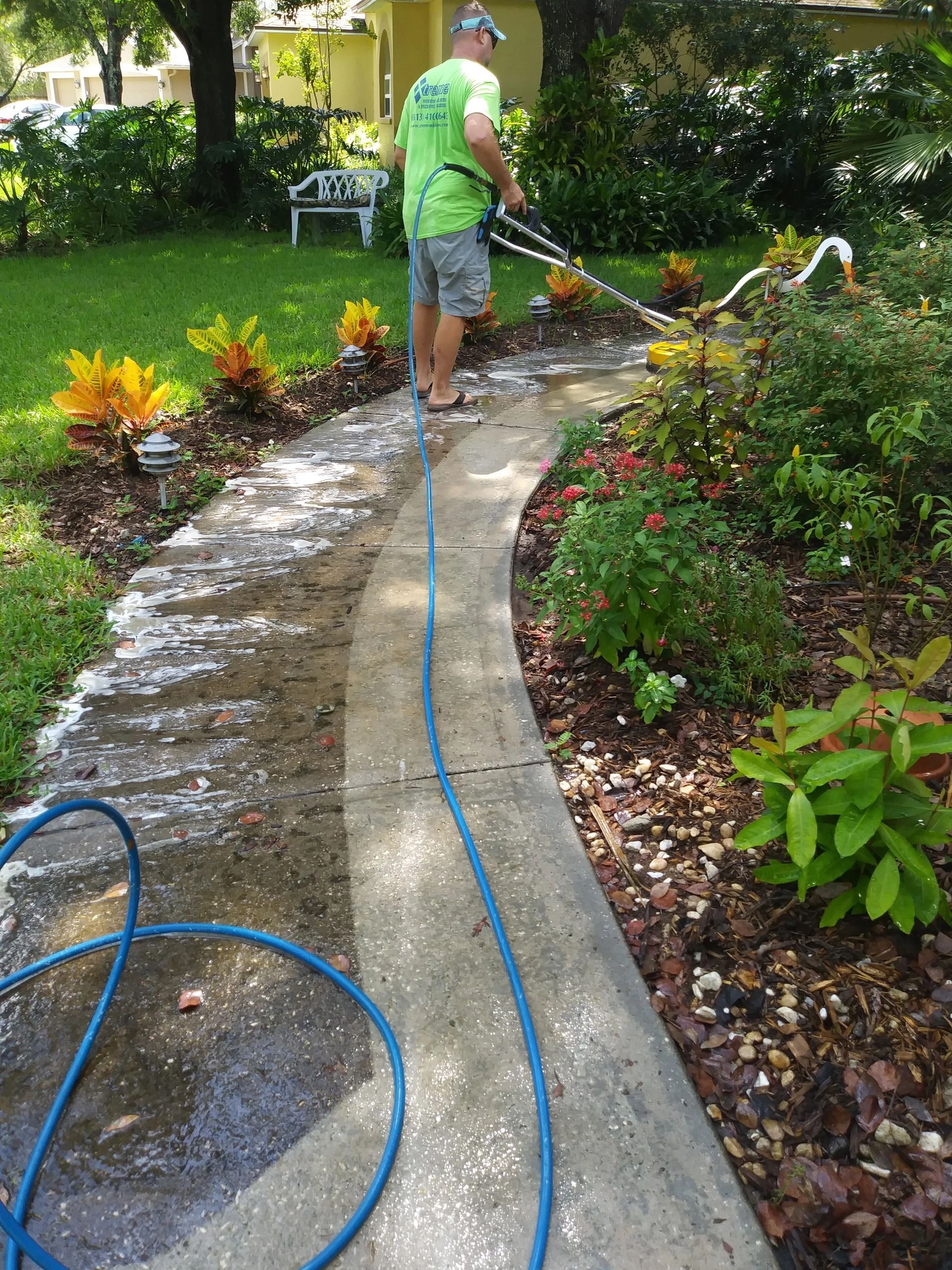 Exterior cleaning service Tampa Bay